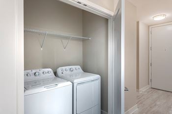 Full-sized washer/dryers